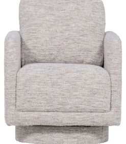 Clearance Oska Draaifauteuil - Melange Stof - Naturel - 64x78x79 Zetels