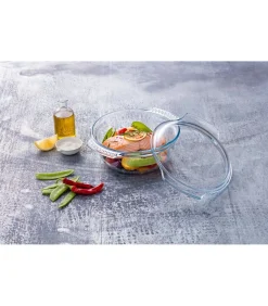 Pyrex Ovenschaal met deksel - Classic - ø 27 cm / 3.5 liter + 1.4 liter