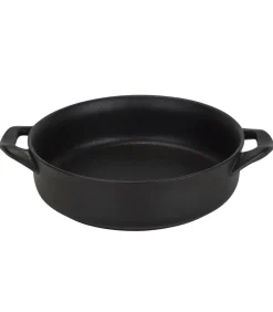Best Ovenschaal Yara - Zwart - 26 x 24 x 5 cm / 1.75 liter Bakken
