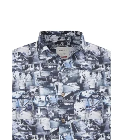 Heren Haupt Overhemd Designshirt Camera Image