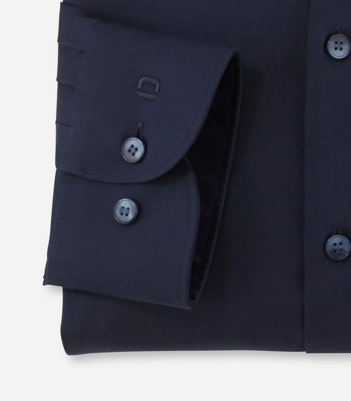 Heren OLYMP Overhemd Level 5 Stretch Blauw