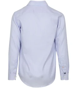 Discount Overhemd Jacquard Luxe Lichtblauw Heren Hemden