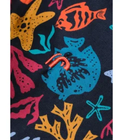 Hot Overhemd met korte mouwen en koraalprint Kinderen Hemden