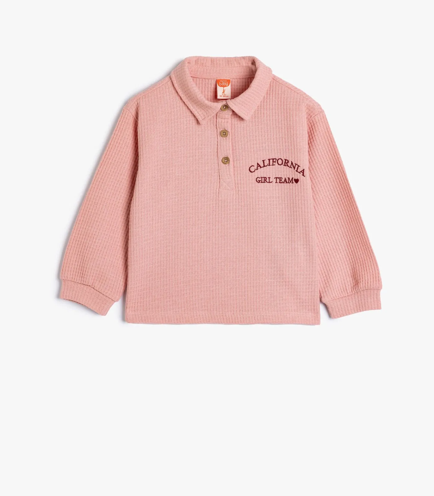 Hot Overhemdkraag geborduurd Sweatshirt Kinderen Truien & Vesten