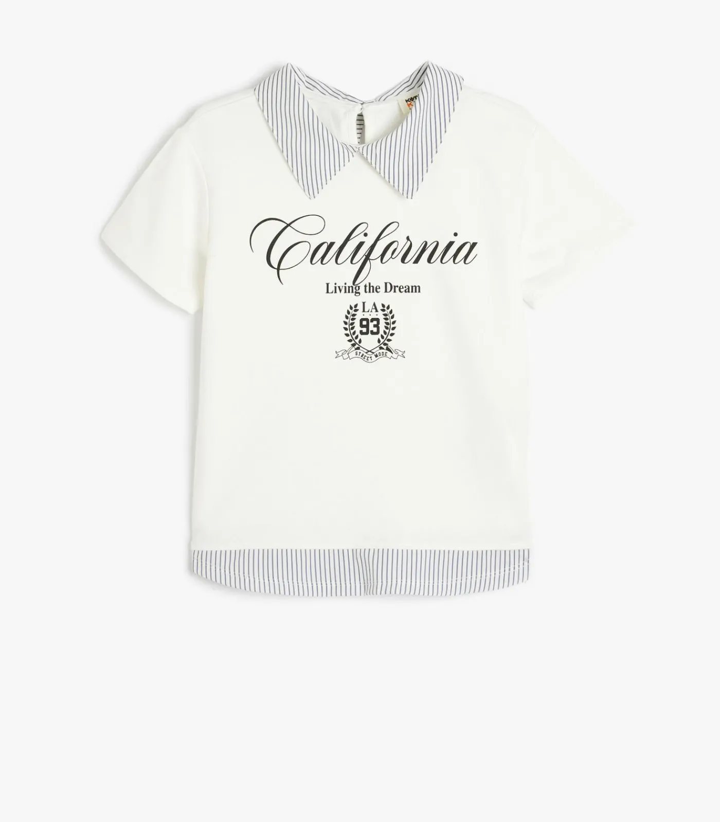 Sale Overhemdkraag Korte mouw T-shirt Kinderen Tops