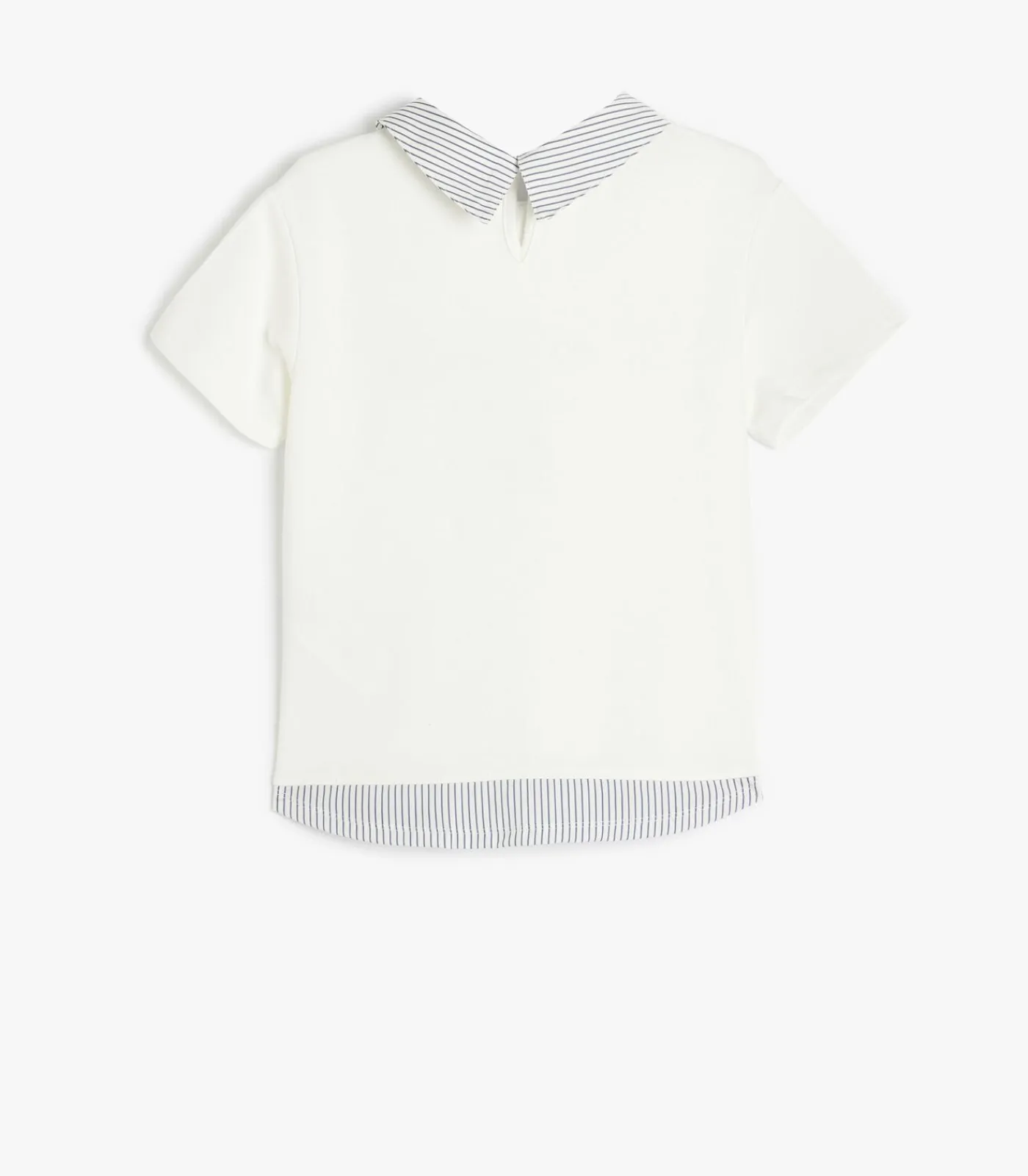 Sale Overhemdkraag Korte mouw T-shirt Kinderen Tops