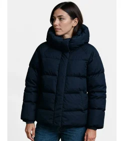 DAMES J&JOY Oversized marineblauwe damesjas