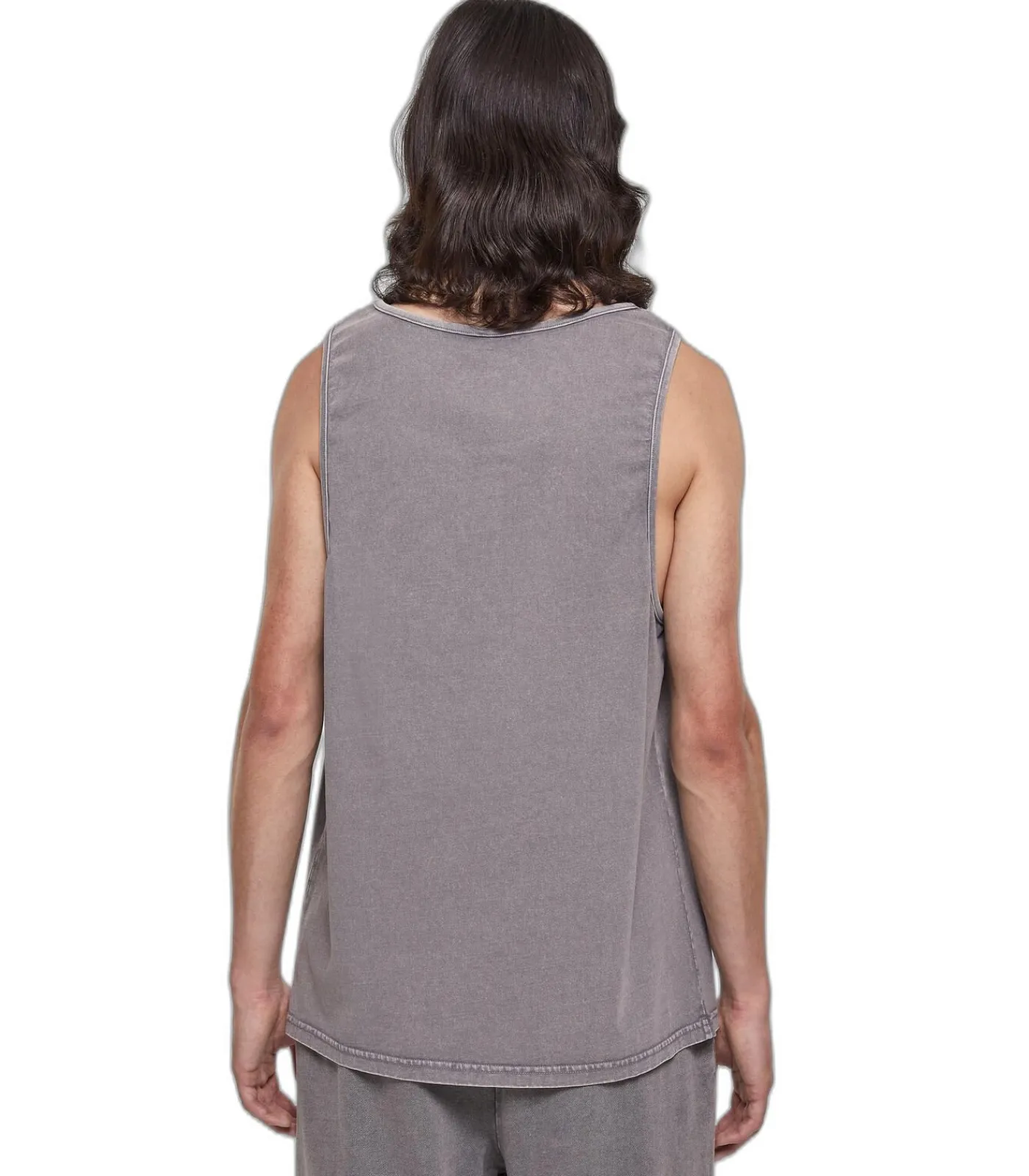 Heren Urban Classics Oversized zuurgewassen tank top