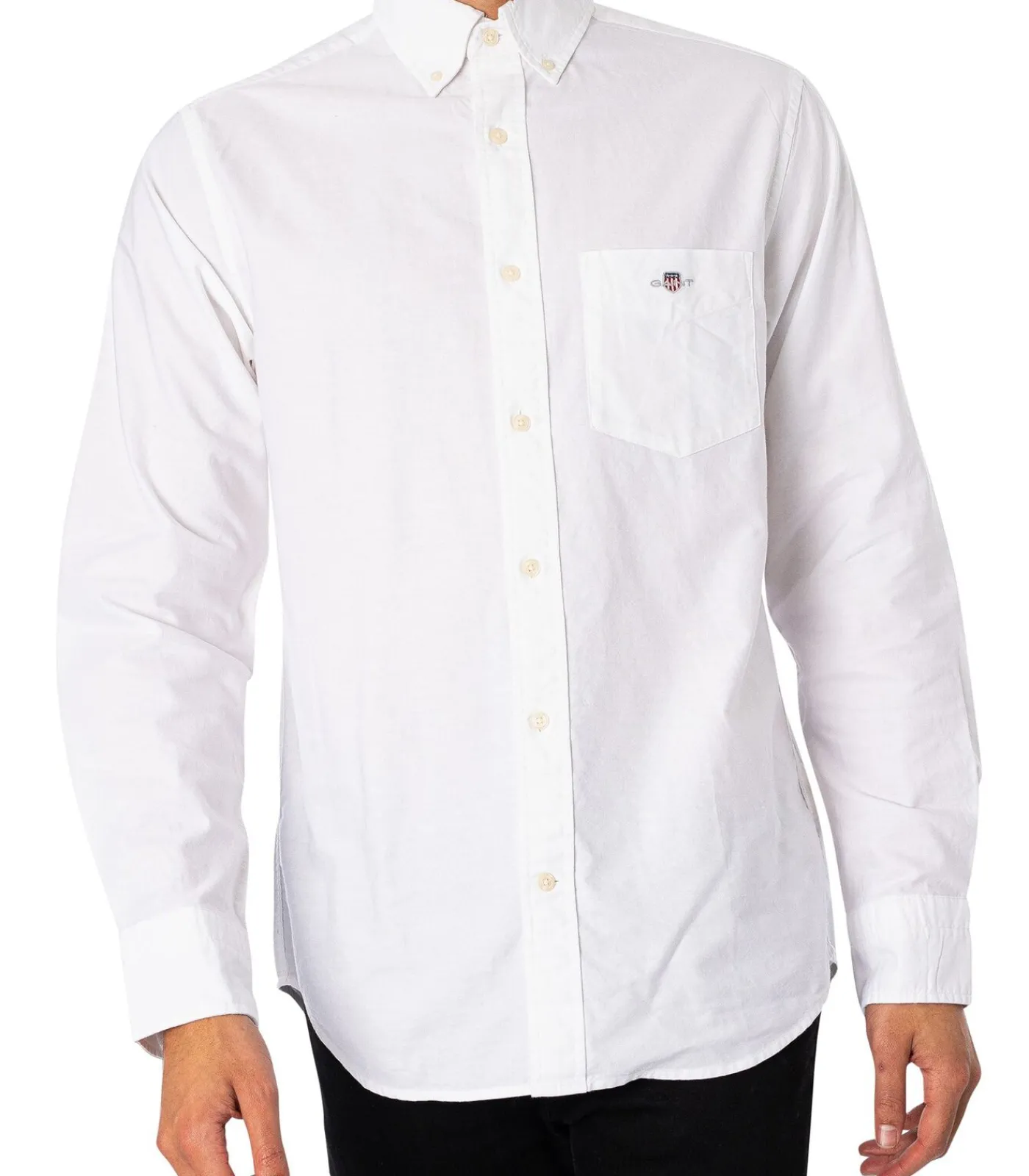 Oxford-Overhemd Heren Hemden