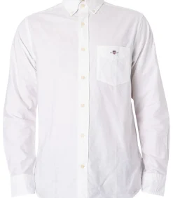 Oxford-Overhemd Heren Hemden