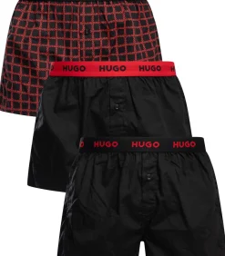 Best 3-Pack Geweven Trunks Heren Boxers