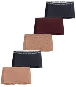 Kinderen Bjorn Borg 5-Pack meisjes boxershorts - Core Minishorts