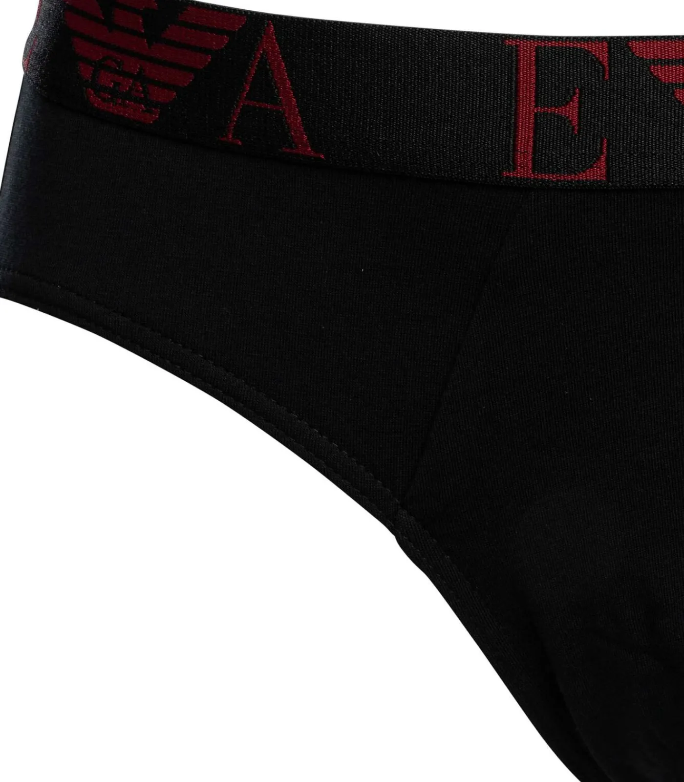 Heren Emporio Armani 3-Pack Stretch Katoenen Slips