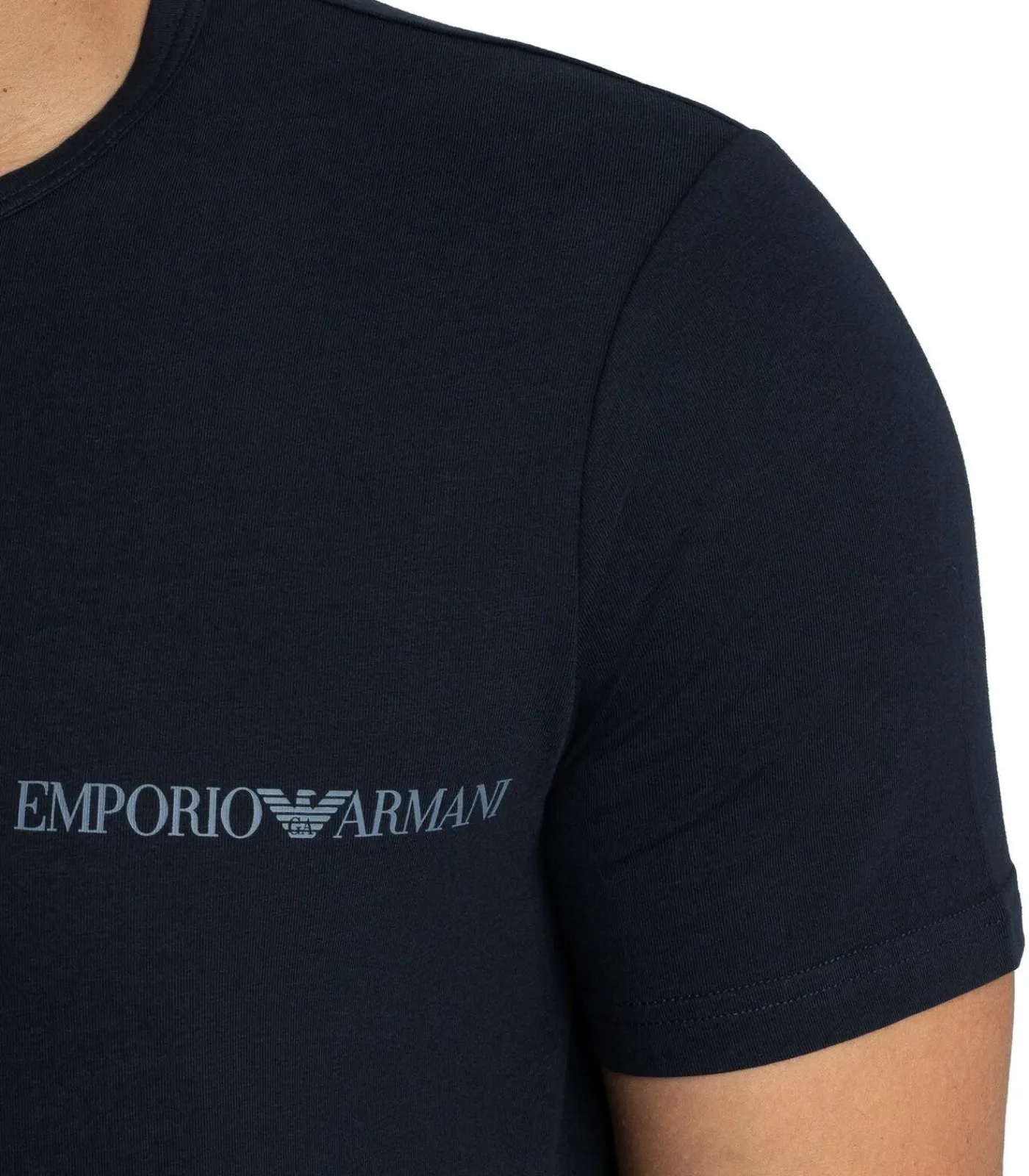 Discount 2-Pack Stretchkatoenen Lounge-T-Shirts Heren Tops & Shirts