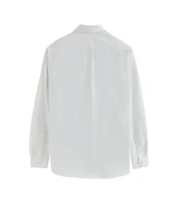 New Pack van drie herenhemden van poplin katoen in wit, en hemelblauw en marineblauw met slim fit en Rigby Go-logo Heren Hemden