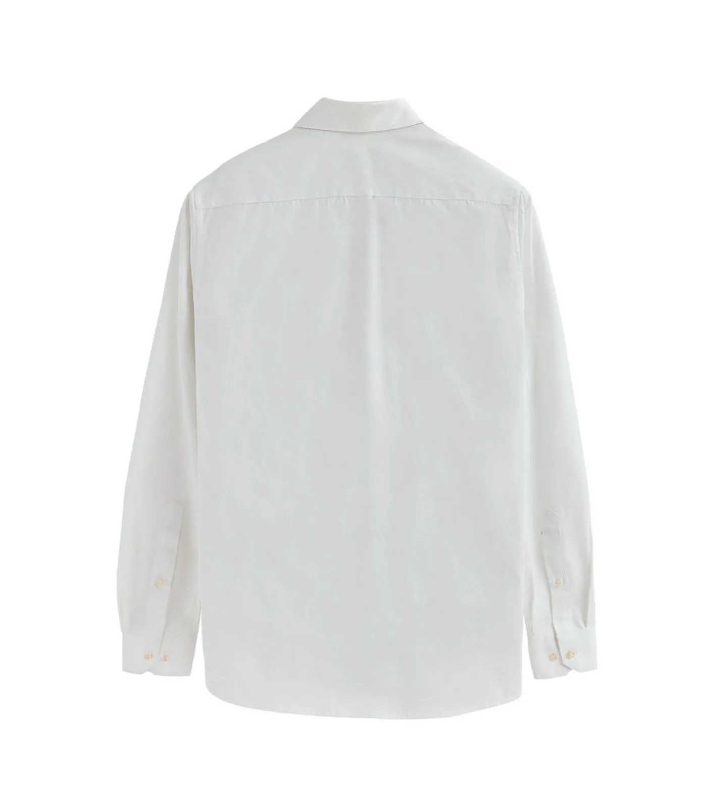 Online Pack van twee herenhemden van poplin katoen in wit en marineblauw met slim fit en Rigby Go-logo Heren Hemden