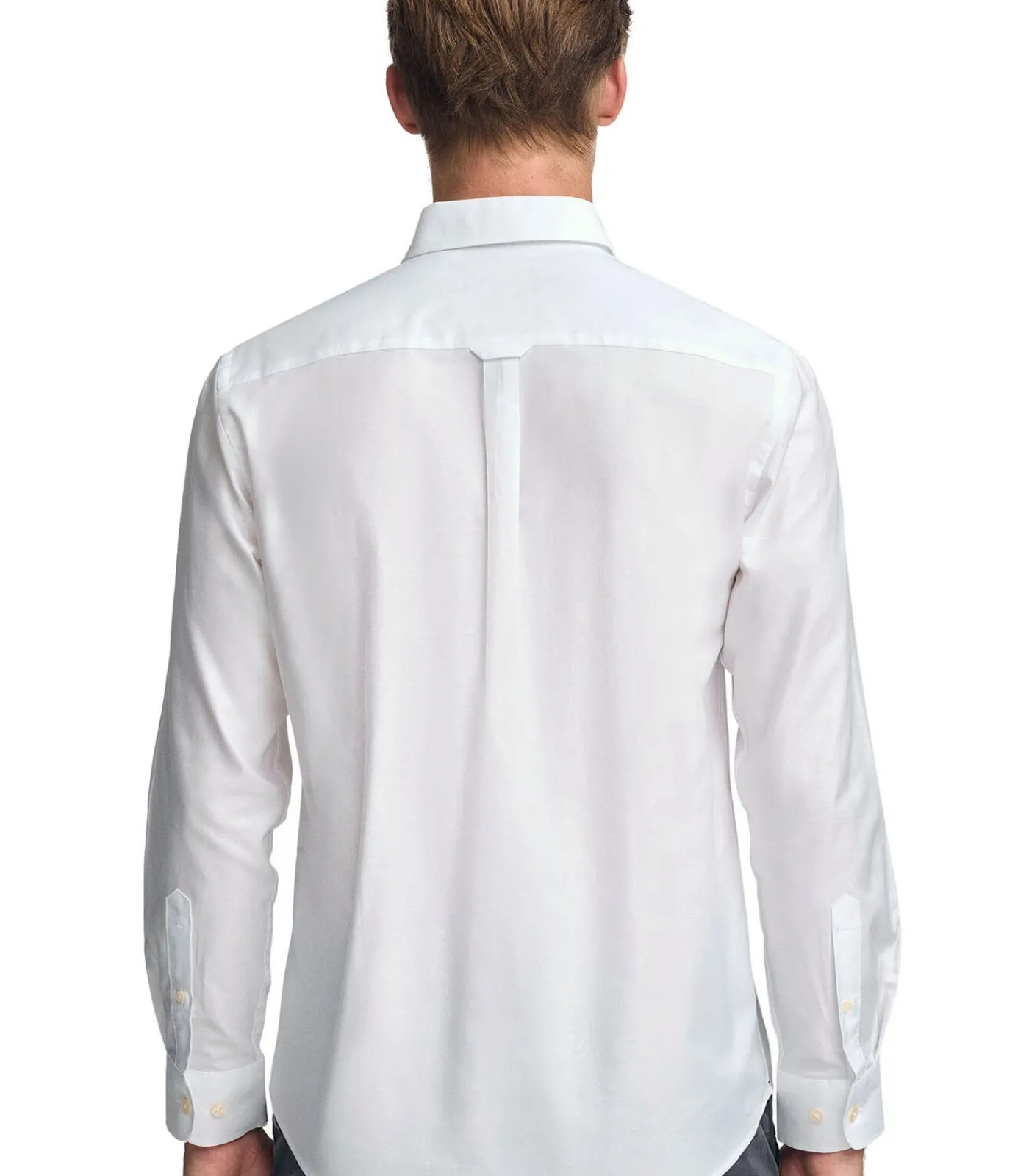 Outlet Pack van twee herenhemden in hemelblauw en wit met relaxed fit en Rigby Go-logo Heren Hemden