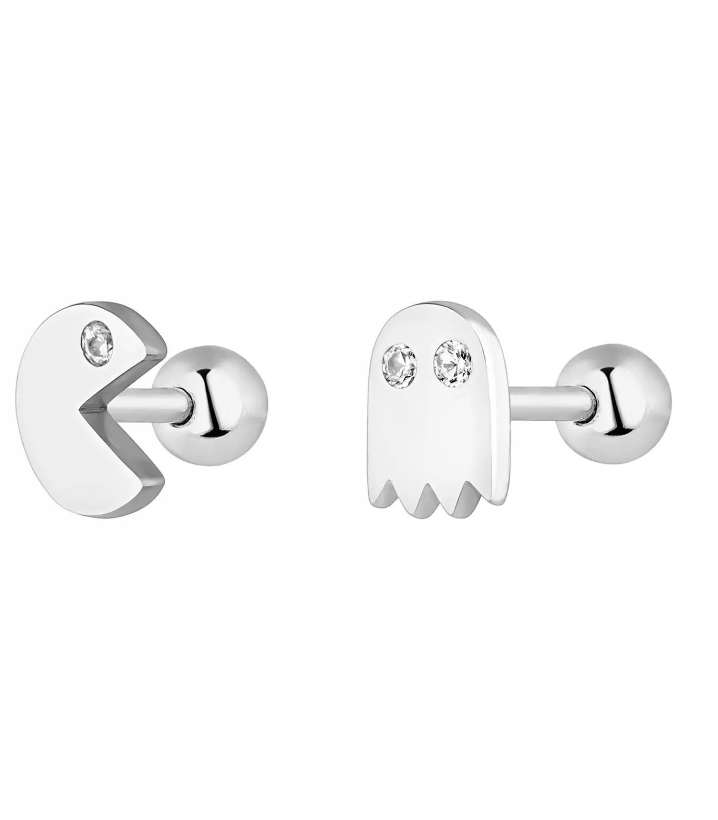Heren Earcandy PACMAN ASYMMETRISCHE OORBELLEN