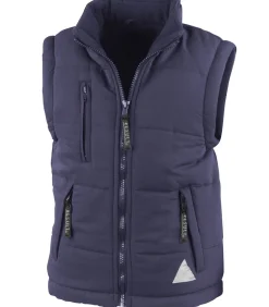 Discount PADDED - Body Warmer - Marineblauw Kinderen Jassen