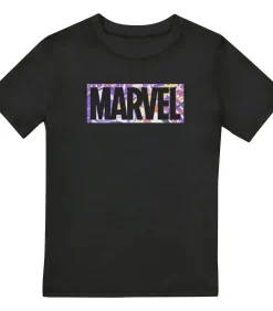 Online PAINTED EFFECT - T-shirt - Zwart Kinderen T-Shirts & Polo's