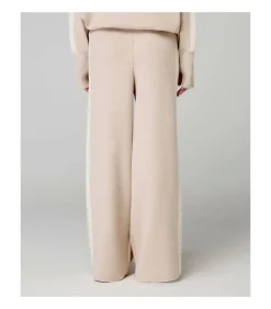 Discount Pantalone In Maglia A Palazzo C/Bande In Contrasto DAMES Broeken & Shorts