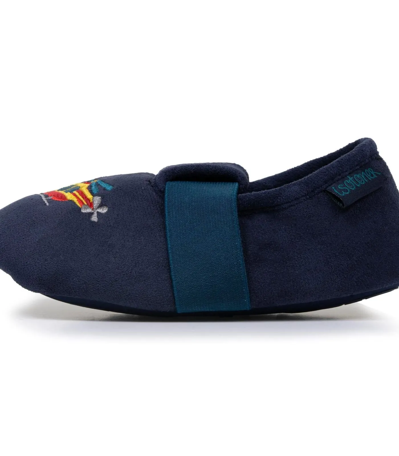 Best Pantoffels Jongen Brandweerman Navy Kinderen Pantoffels