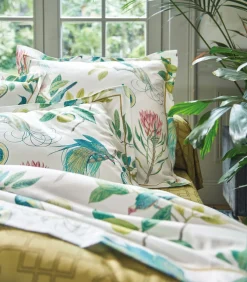 Discount PARADESIA Ocre - Kussensloop Satijn katoen Kussenslopen