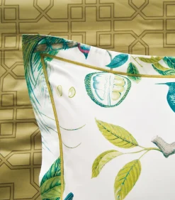 Discount PARADESIA Ocre - Kussensloop Satijn katoen Kussenslopen