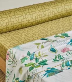 Clearance PARADESIA Ocre - Laken Satijn katoen Lakens