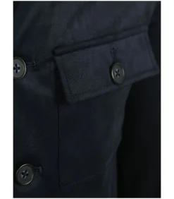 Best Pasetta Overshirt Navy Heren Sportkledij