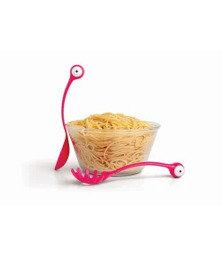 Sale Pasta Monsters - opschepbestek - roze Bestek
