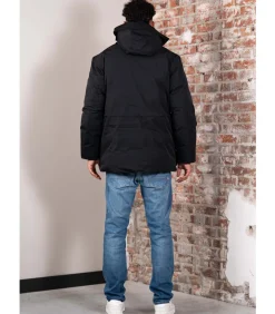 Heren Fred Perry Patch pocket puffer jacket -