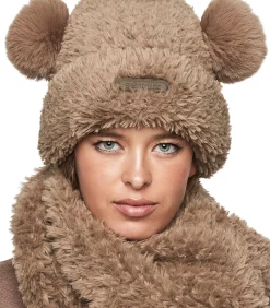 DAMES SELMARK PC1 sjaal en muts met oren set STYLE ADD