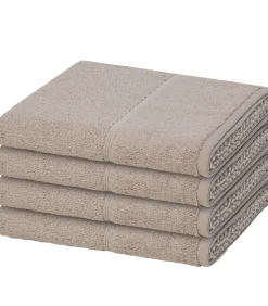 Pearl - 4-delige handdoekenset Badset