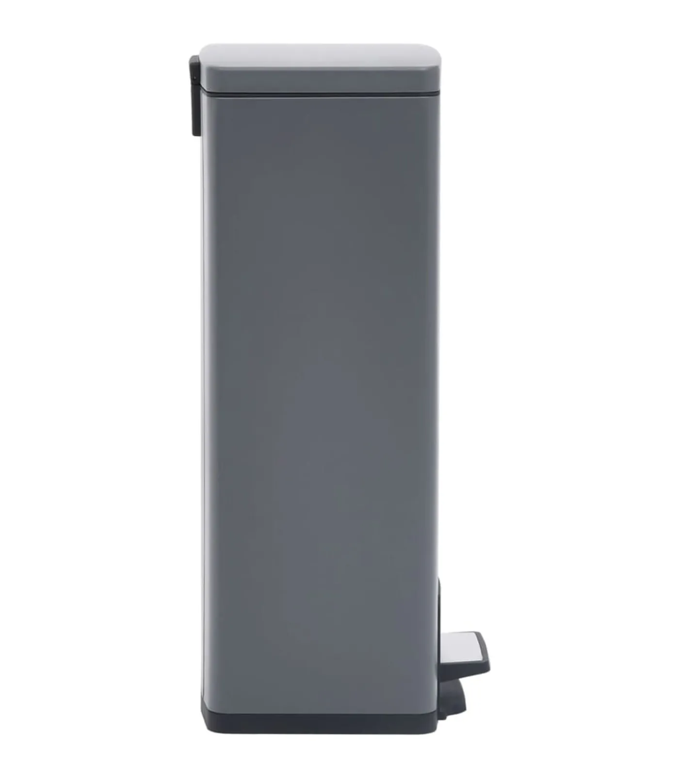 Pedaalemmer met anti-vingerafdruk 30 L RVS grijs Manden En Bakken