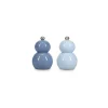 Discount Peper/zoutmolen H12cm blauw Betty - set/2 Keukenaccessoires