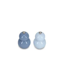 Discount Peper/zoutmolen H12cm blauw Betty - set/2 Keukenaccessoires