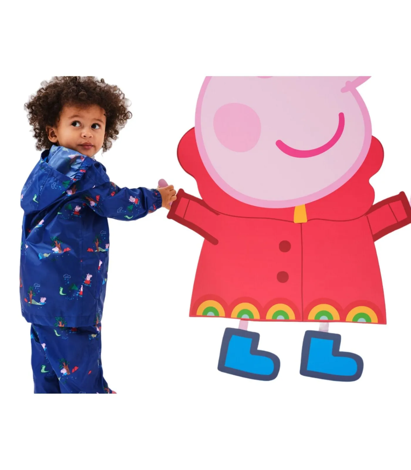 Clearance PEPPA PIG - Jasje - Blauw Kinderen Jassen