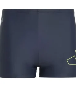 Kinderen Adidas PERFORMANCE BIG BARS - Zwembroek - Marineblauw