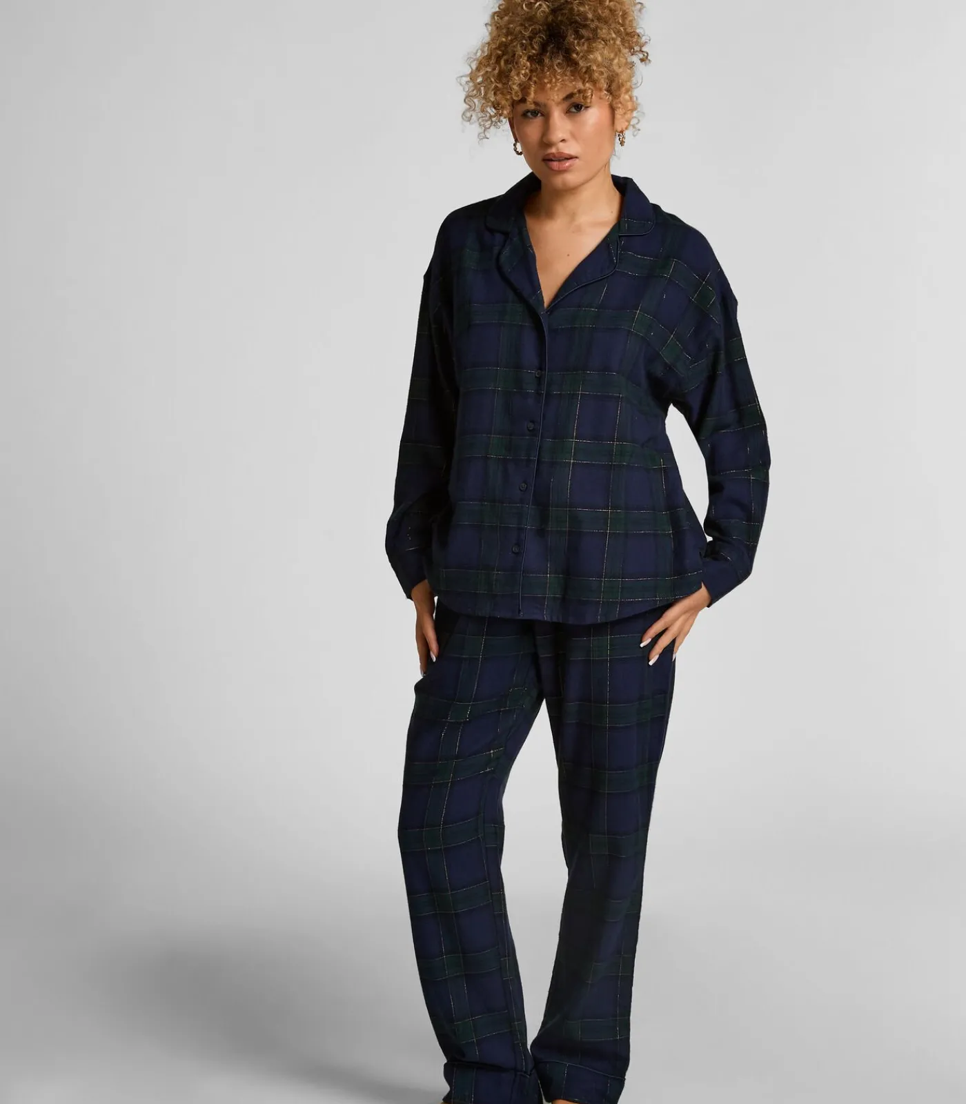 New Petite pyjamabroek Flanel DAMES Nachtmode