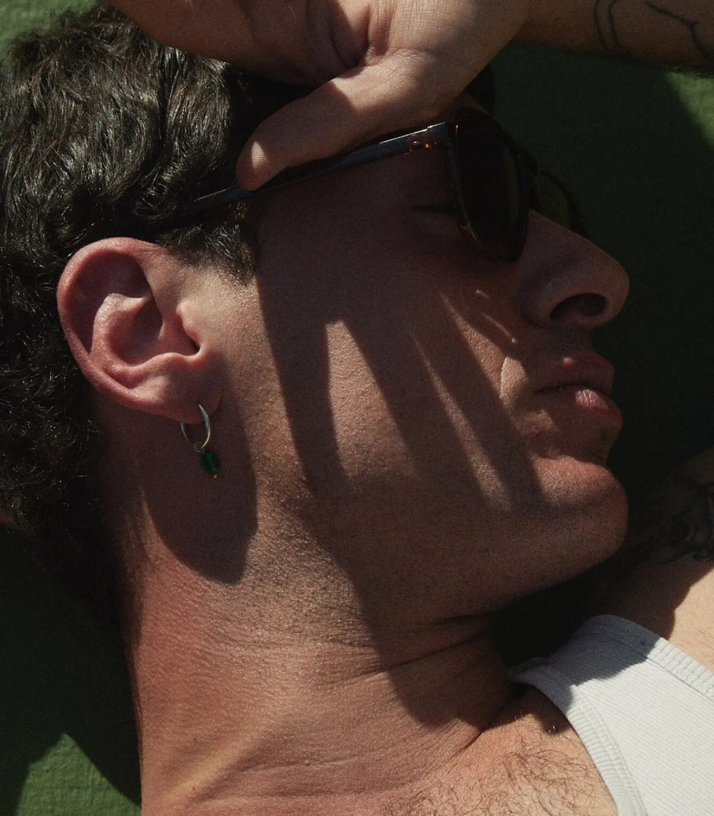 Clearance PIERCING CREOOL BAROQUE MALAQUITA Heren Oorbellen