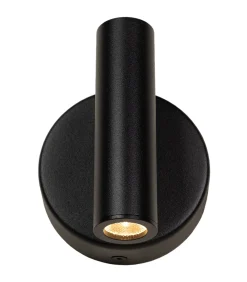 Pino - Wandlamp - Zwart Muurverlichting