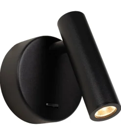 Pino - Wandlamp - Zwart Muurverlichting