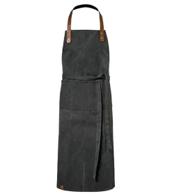 Clearance PINSTRIPE - - Zwart Keuken- & Tafellinnen