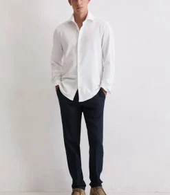 Online Piqué shirt gevormd Heren Hemden