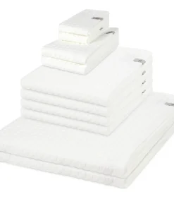 Piquee - 8-delige handdoekenset Badset