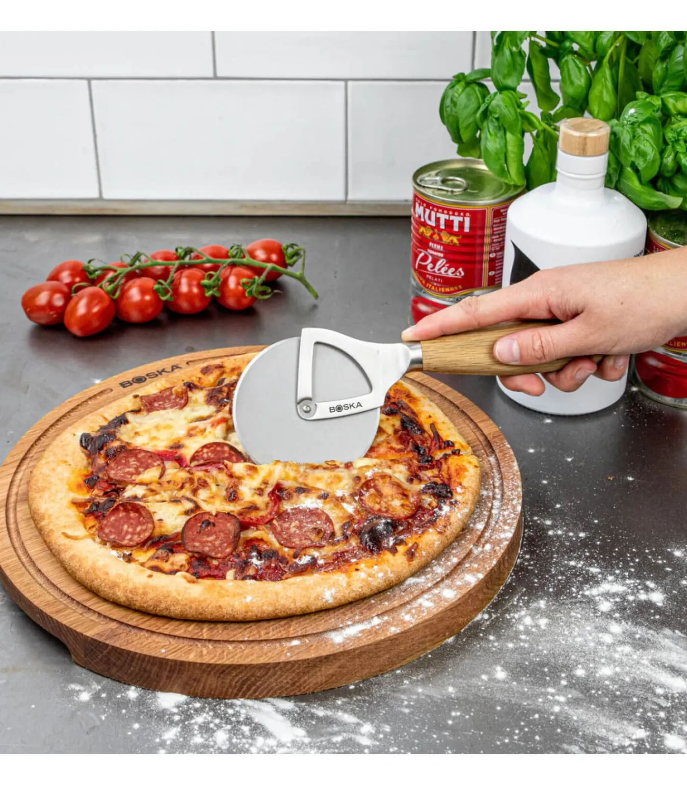 BOSKA Pizzasnijder Oslo+