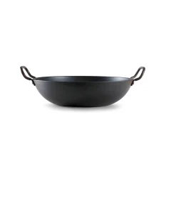 Clearance Plaatstalen Wadjan | Ø 33 cm | Vooraf ingebrand | Natuurlijke antiaanbaklaag | Voor alle warmtebronnen Potten & Pannen