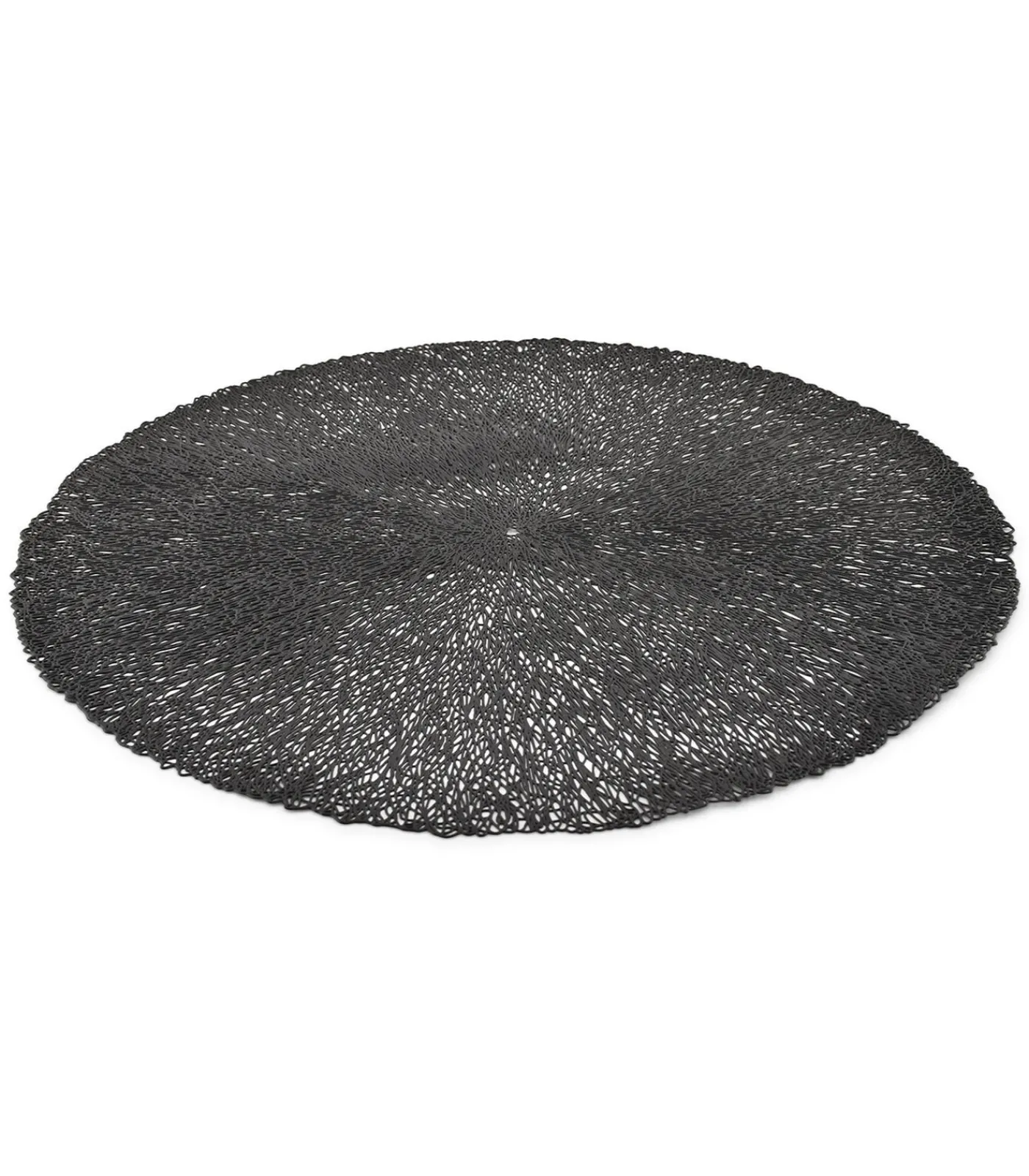 Placemat 38cm zwart Vene - (x4) Keukenaccessoires