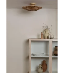 GOOD &MOJO Plafonniere Madura - Naturel - Ø13cm